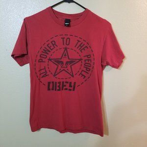 Obey t shirt size S